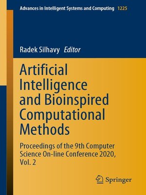 cover image of Artificial Intelligence and Bioinspired Computational Methods
